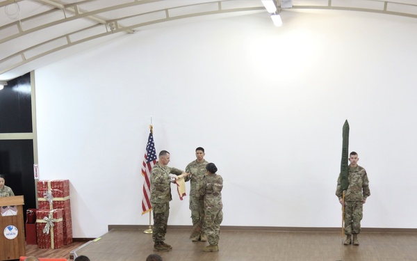 640th Aviation Support Battalion ends Middle East mission with a Transfer-of-Authority ceremony