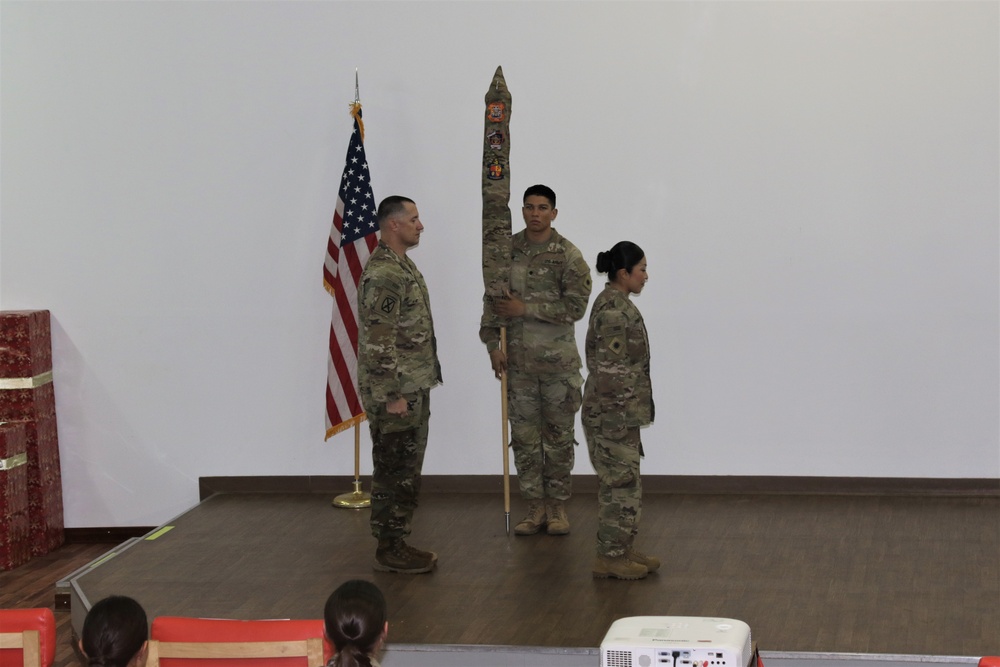 640th Aviation Support Battalion ends Middle East mission with a Transfer-of-Authority ceremony