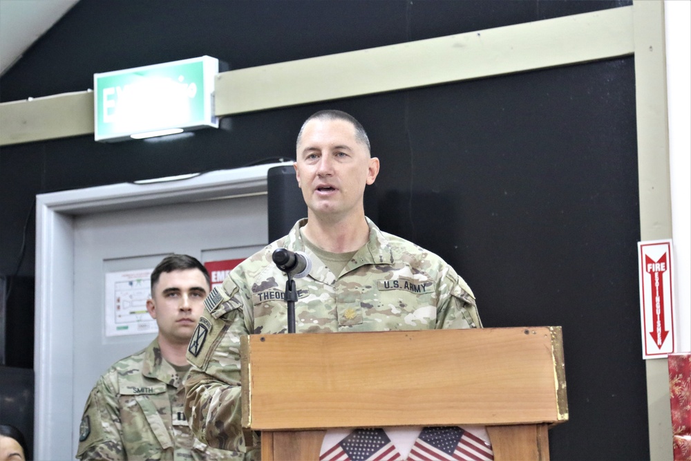 640th Aviation Support Battalion ends Middle East mission with a Transfer-of-Authority ceremony