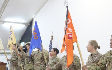 640th Aviation Support Battalion ends Middle East mission with a Transfer-of-Authority ceremony