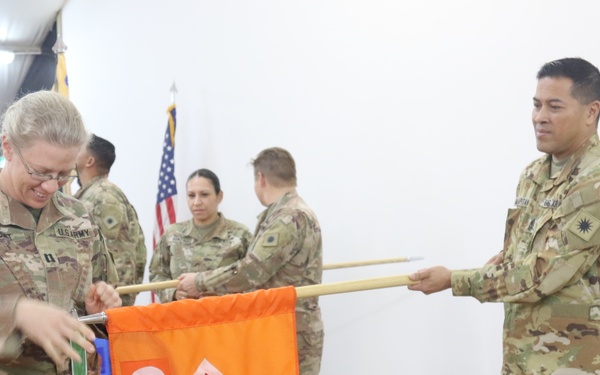 640th Aviation Support Battalion ends Middle East mission with a Transfer-of-Authority ceremony