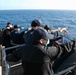 USS Ross conducts man overboard drill