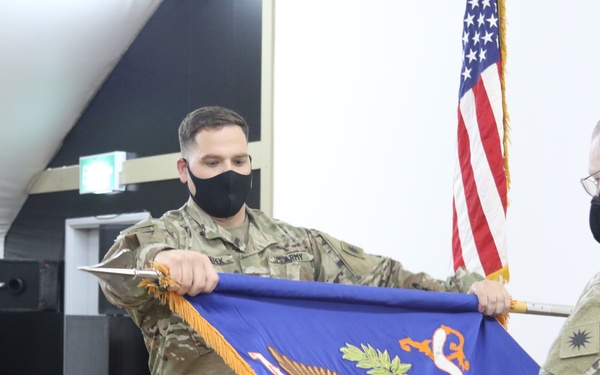 Task Force Raptor 1-168th GSAB ends Middle East mission with a Transfer-of-Authority ceremony