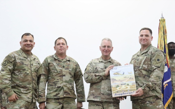 Task Force Raptor 1-168th GSAB ends Middle East mission with a Transfer-of-Authority ceremony
