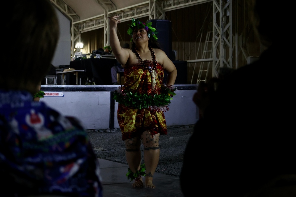 Camp Arifjan Holiday Luau