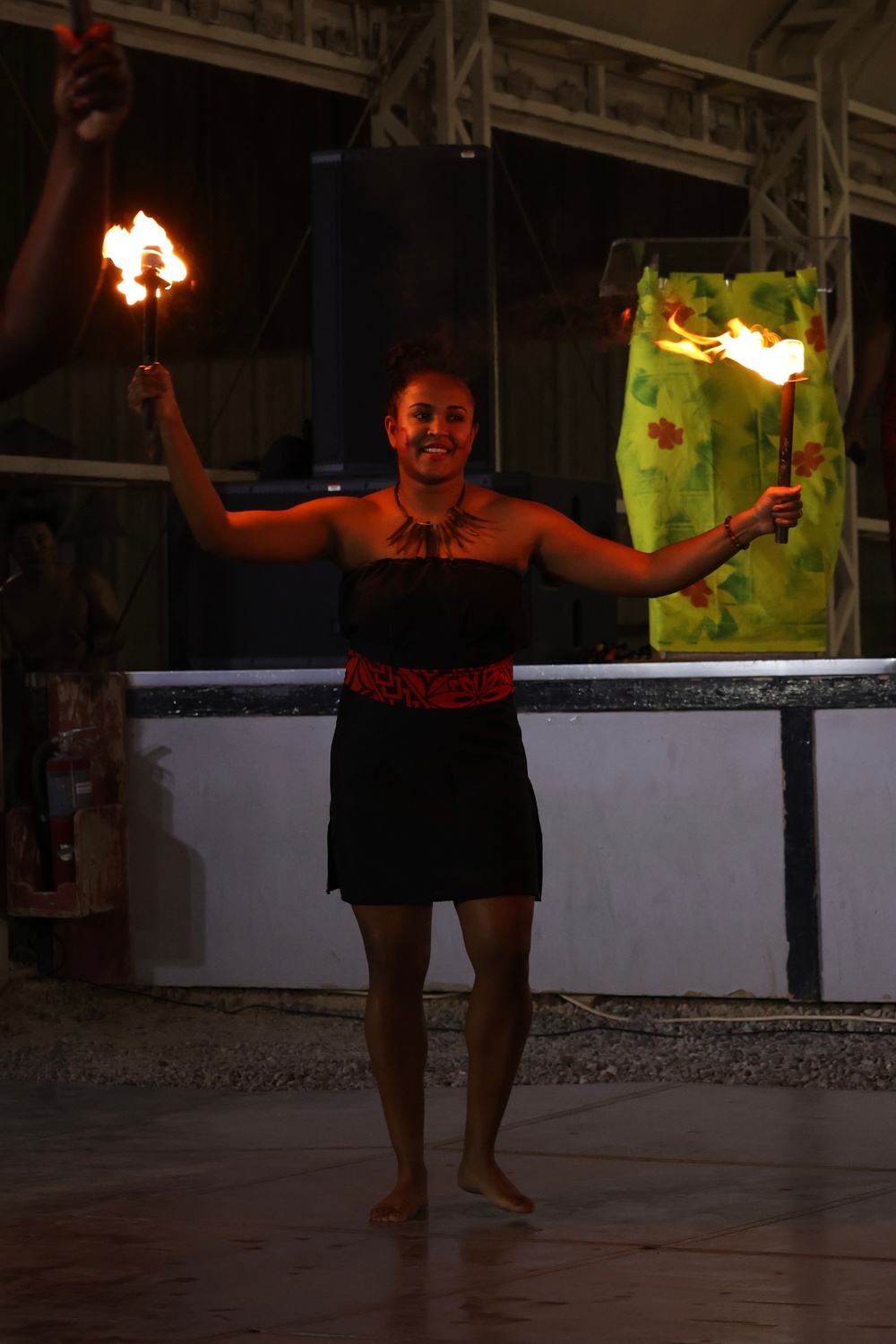 Camp Arifjan Holiday Luau