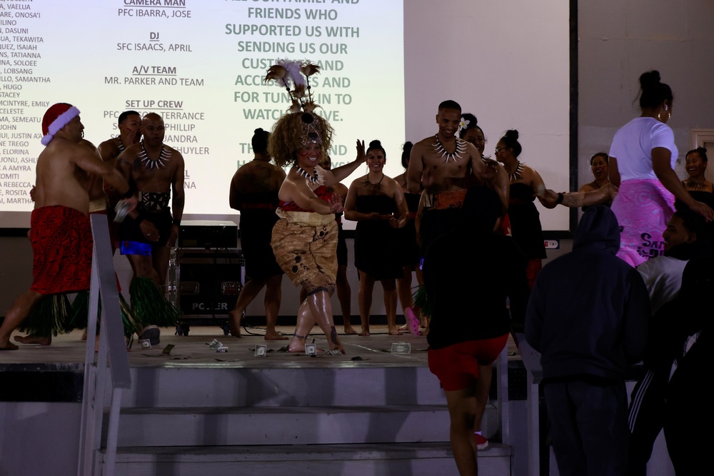 Camp Arifjan Holiday Luau