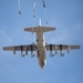 82nd Airborne Division Paratroopers conduct a jump to maintain readiness and proficiency