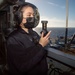 The Harry S. Truman Carrier Strike Group is on a scheduled deployment in the U.S. Sixth Fleet area of operations in support of naval operations to maintain maritime stability and security.