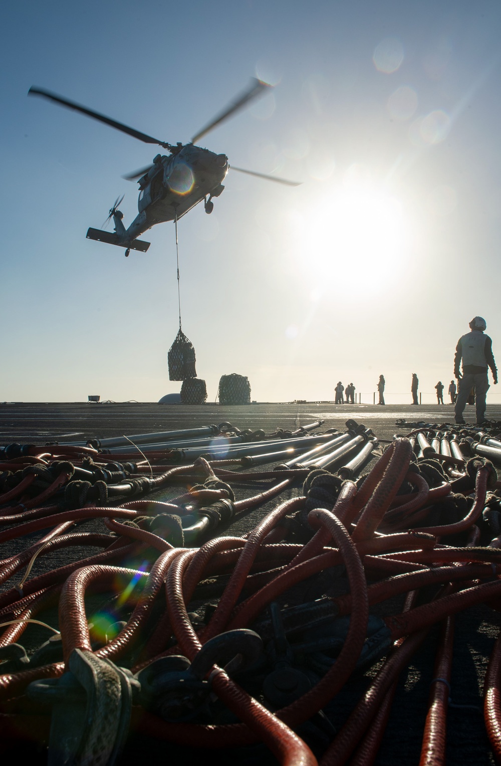 The Harry S. Truman Carrier Strike Group is on a scheduled deployment in the U.S. Sixth Fleet area of operations in support of naval operations to maintain maritime stability and security.