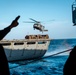 The Harry S. Truman Carrier Strike Group is on a scheduled deployment in the U.S. Sixth Fleet area of operations in support of naval operations to maintain maritime stability and security.