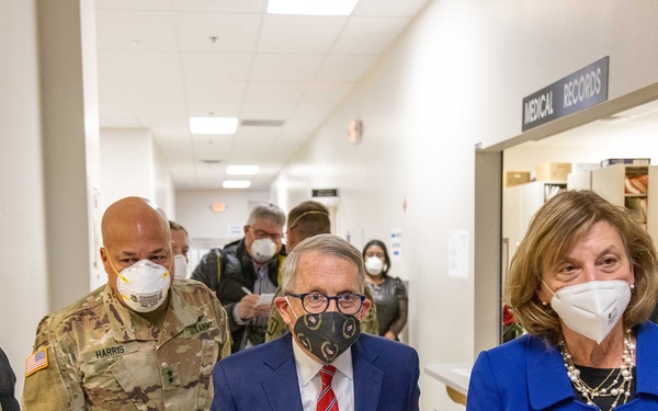 National Guard reports for duty at Defense Supply Center Columbus to aid Ohio hospitals amid COVID surge