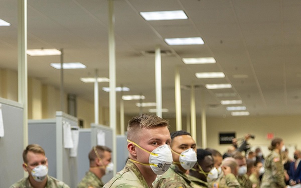 National Guard reports for duty at Defense Supply Center Columbus to aid Ohio hospitals amid COVID surge