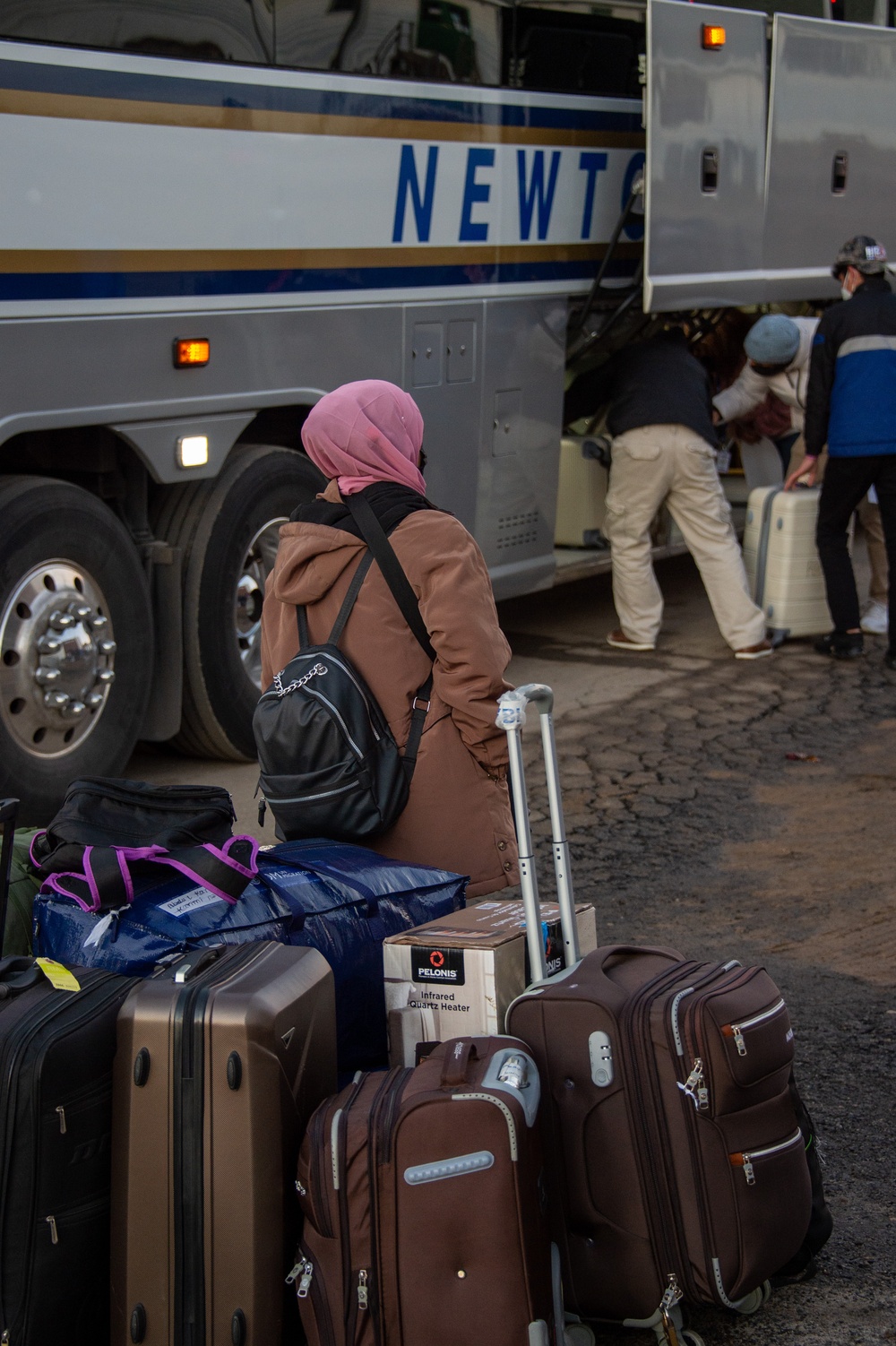 Afghan Evacuee Departure