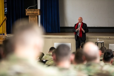 Dr. Michael Pillsbury Speaks with 82nd Airborne Division