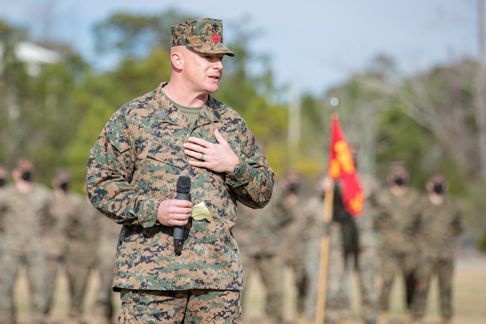 2nd Landing Support Battalion Relief and Appointment