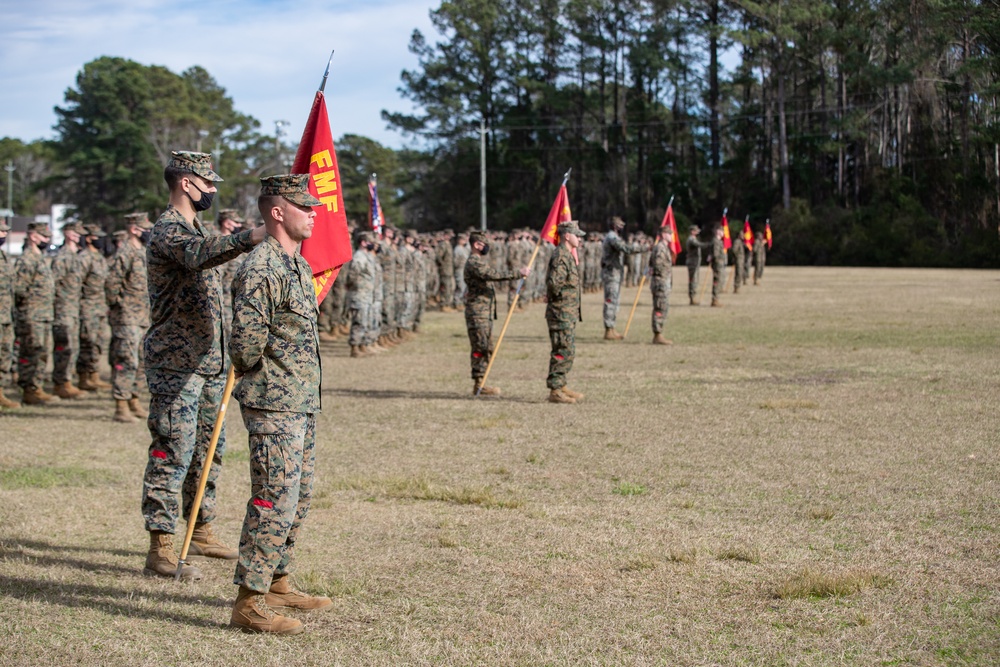 2nd Landing Support Battalion Relief and Appointment