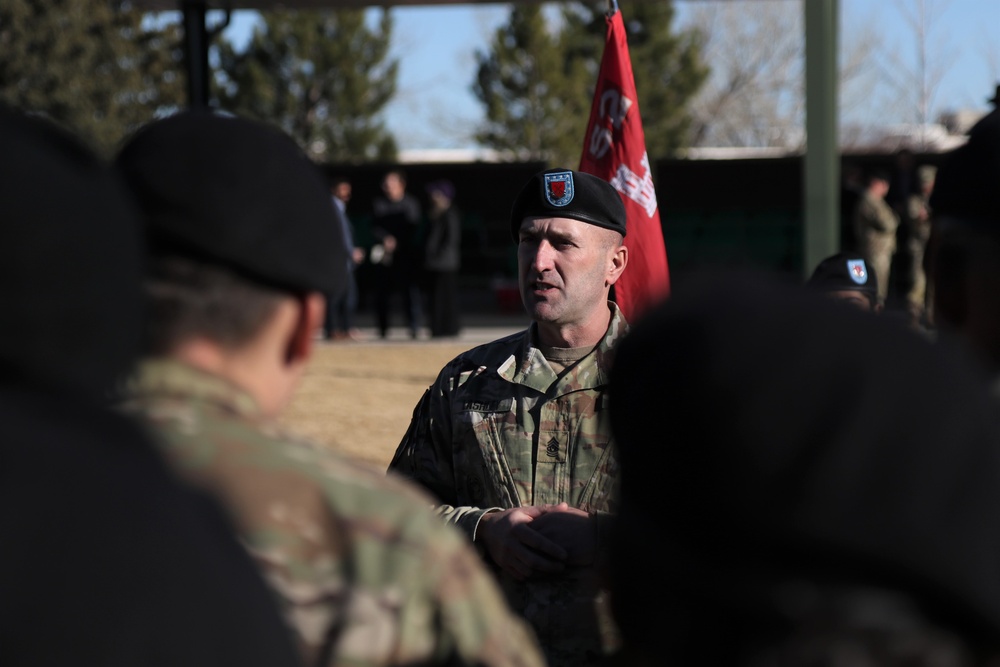 52nd Brigade Engineer Battalion Change of Command Ceremony