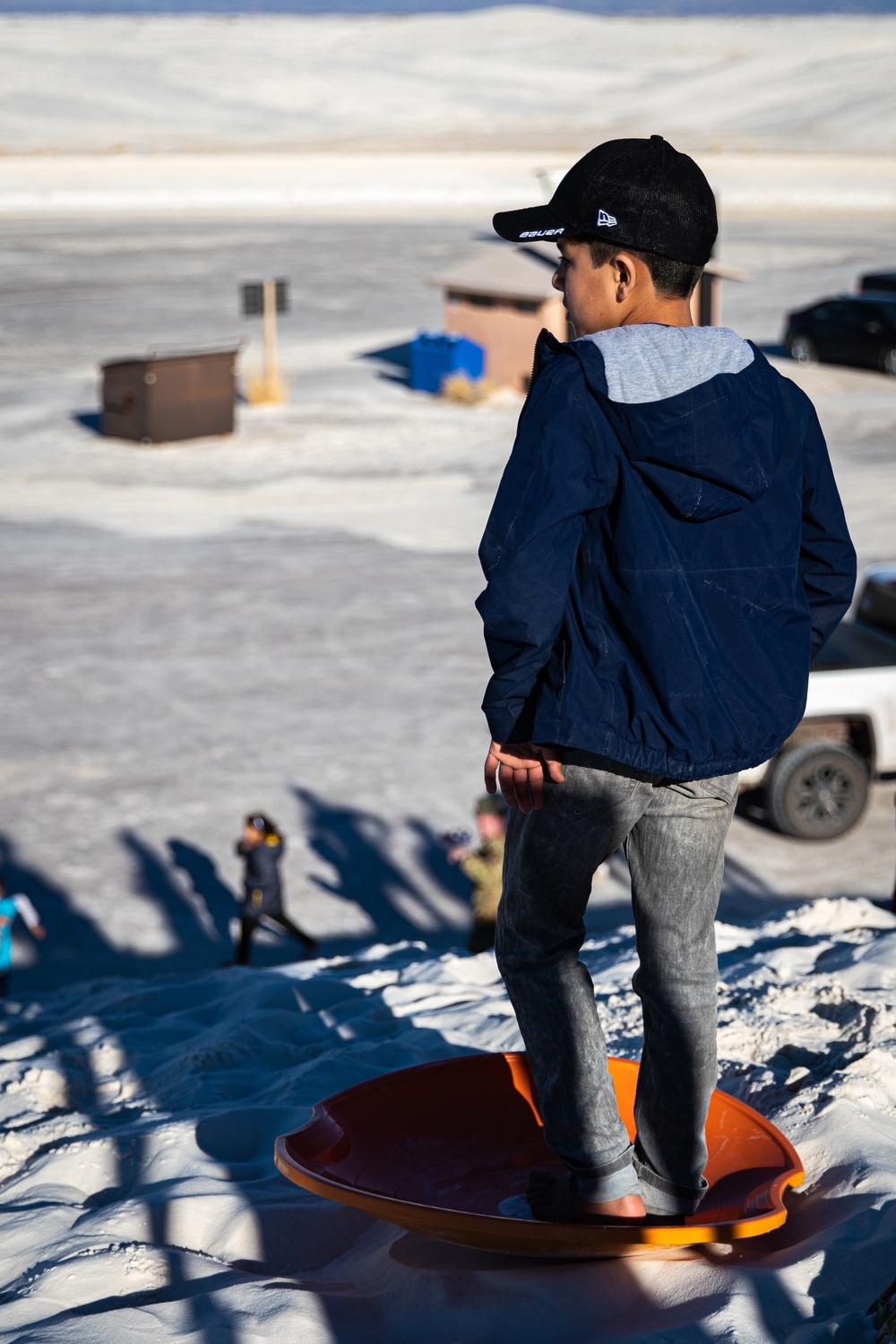 Task Force Holloman visits White Sands National Park