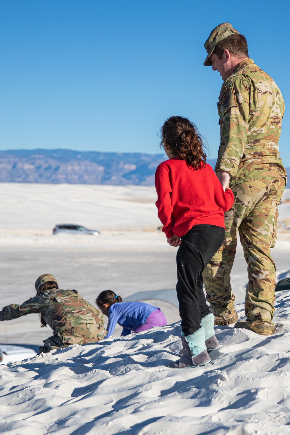 Task Force Holloman visits White Sands National Park