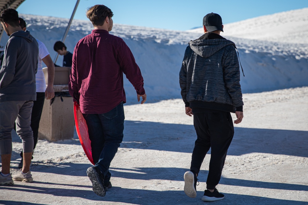 Task Force Holloman visits White Sands National Park