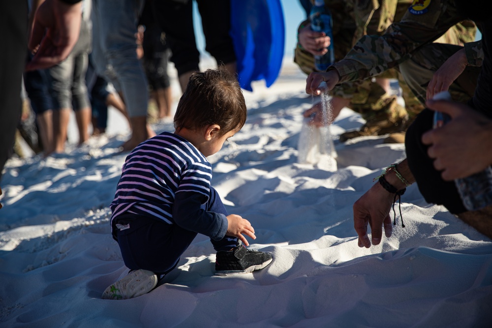 Task Force Holloman visits White Sands National Park