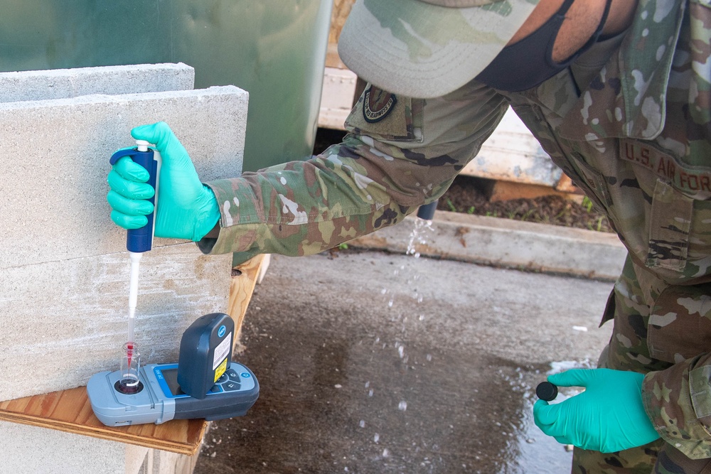 Hickam Elementary School Bulk Water Testing