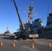 NMCB 1 Crane Support for USS Arleigh Burke (DDG 51)