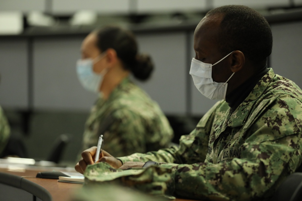 U.S. Navy medical team joins Buffalo, New York hospital staff’s COVID fight