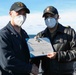 USS Ross Sailors receive awards