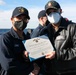 USS Ross Sailors receive awards