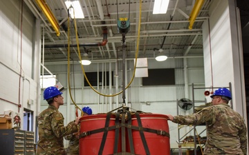 Securing the mission, Port Dawgs build top-notch pallets for aircrew training