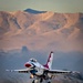 Thunderbirds Practice Over Nellis AFB