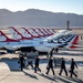 Thunderbirds Practice Over Nellis AFB