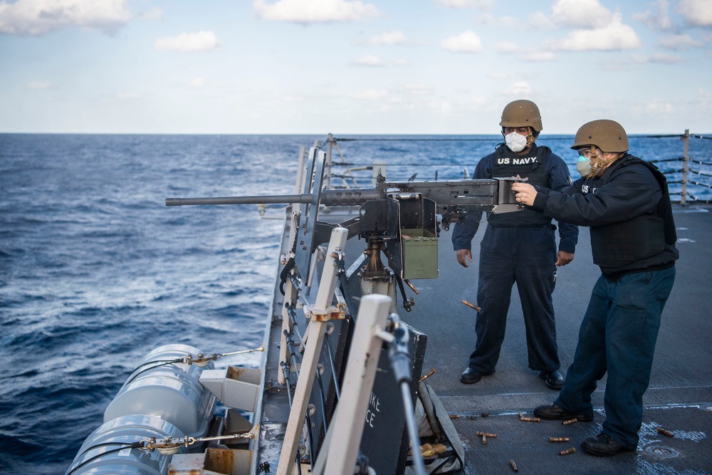 USS Dewey Live Fire Training Exercise