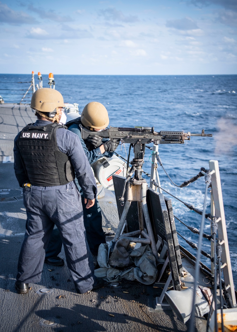 USS Dewey Live Fire Training Exercise