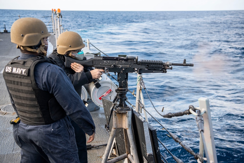 USS Dewey Live Fire Training Exercise