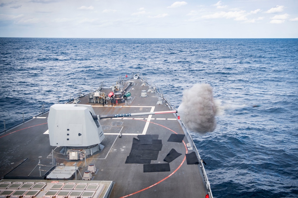 USS Dewey Live Fire Training Exercise