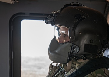 HH-60 BLACK HAWK HELICOPTER FLIGHT