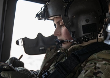 HH-60 BLACK HAWK HELICOPTER FLIGHT