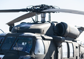 HH-60 BLACK HAWK HELICOPTER FLIGHT