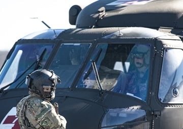 HH-60 BLACK HAWK HELICOPTER FLIGHT