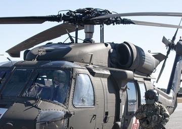 HH-60 BLACK HAWK HELICOPTER FLIGHT