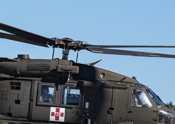 HH-60 BLACK HAWK HELICOPTER FLIGHT