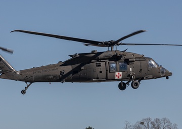 HH-60 BLACK HAWK HELICOPTER FLIGHT