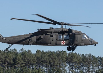 HH-60 BLACK HAWK HELICOPTER FLIGHT