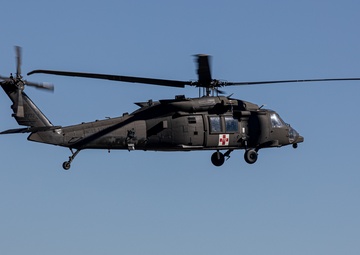 HH-60 BLACK HAWK HELICOPTER FLIGHT