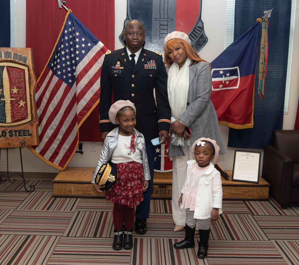 Cold Steel Brigade Holds Promotion Ceremony