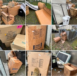 Routine trash collection reminder and resources