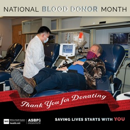 NMCP OBSERVERS NATIONAL BLOOD DONOR MONTH